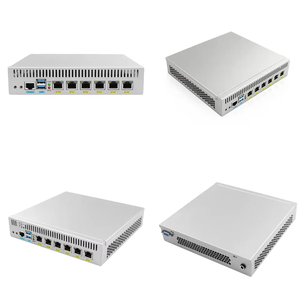 Pfsense Firewall Router 2.5G 4 I226 - Güvenlik Duvarı Cihazı J4125 Mini PC