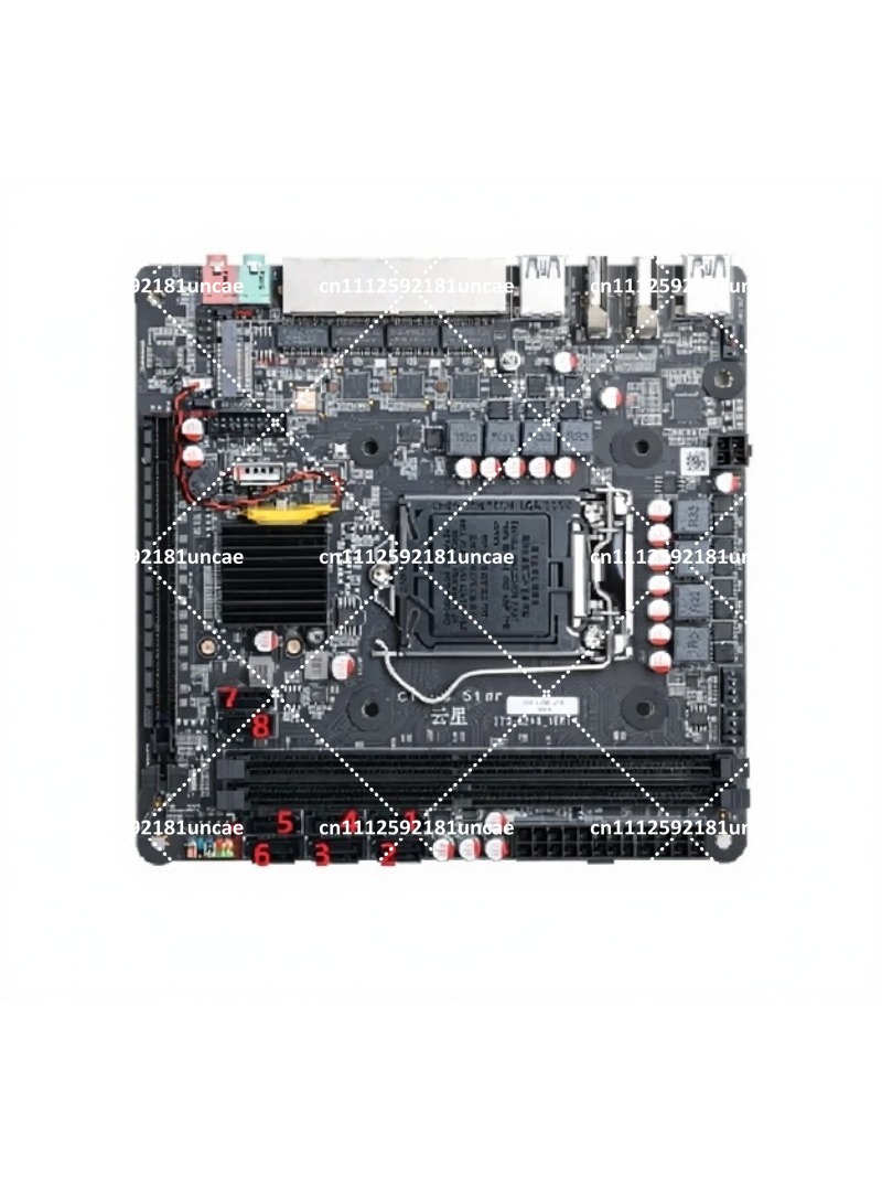 Nas Motherboard 8 Sata Mini Itx - 8. ve 9. Nesil CPU'lar için