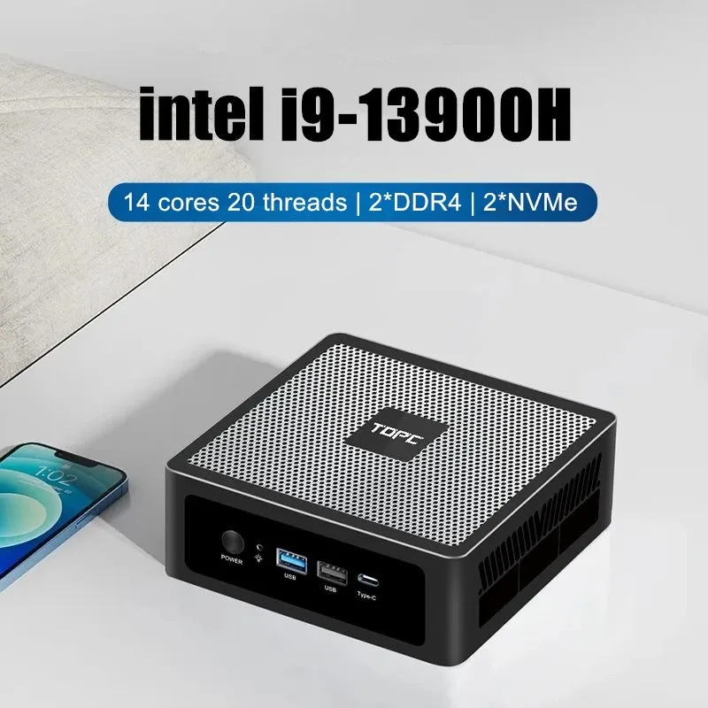Intel Core I9 13900H Mini Pc - TOPC Mini PC 13. Nesil Intel