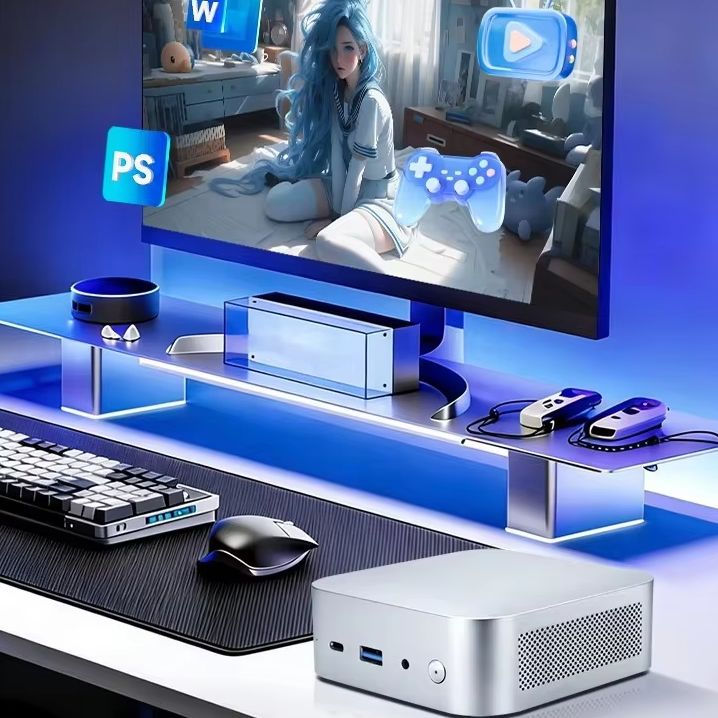 Amd Ryzen 7 7840Hs Mini Pc - Topton Taşınabilir Oyun Mini Bilgisayarı AMD