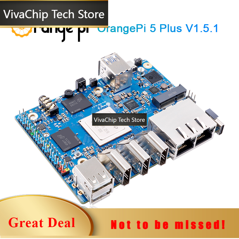 Orange Pi 5 Plus 16Gb - VivaCTOrange Pi5 Plus 16GB Tek Kartlı