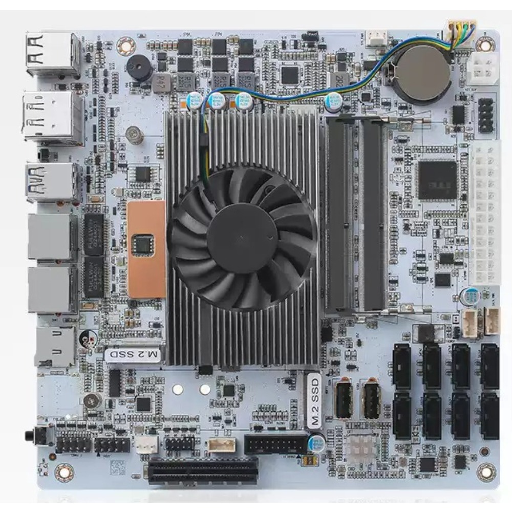 Nas Motherboard 8 Sata Mini Itx - Mini‑ITX Beyaz M11 NAS Anakart I5‑8265U