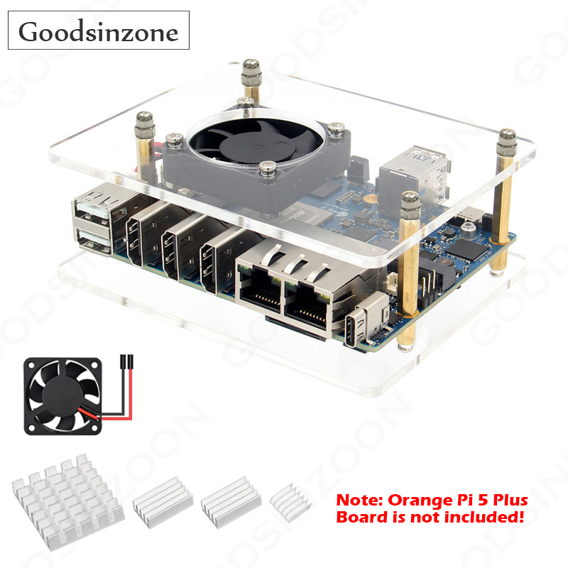 Orange Pi 5 Plus 16Gb - Turuncu Pi 5 artı Fan soğutucu