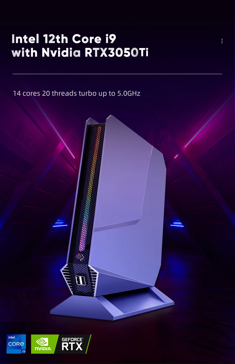 Intel Core I9 13900H Mini Pc - Oyuncu Bilgisayarı Intel Core i9 13900H