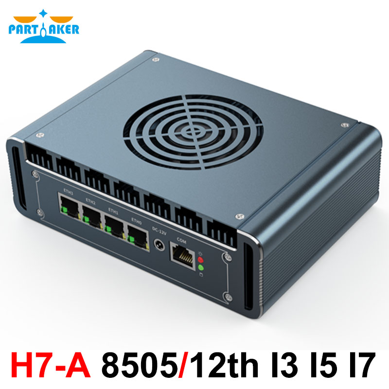 Pfsense Firewall Router 2.5G 4 I226 - Firewall Mini Bilgisayar 4 x Intel