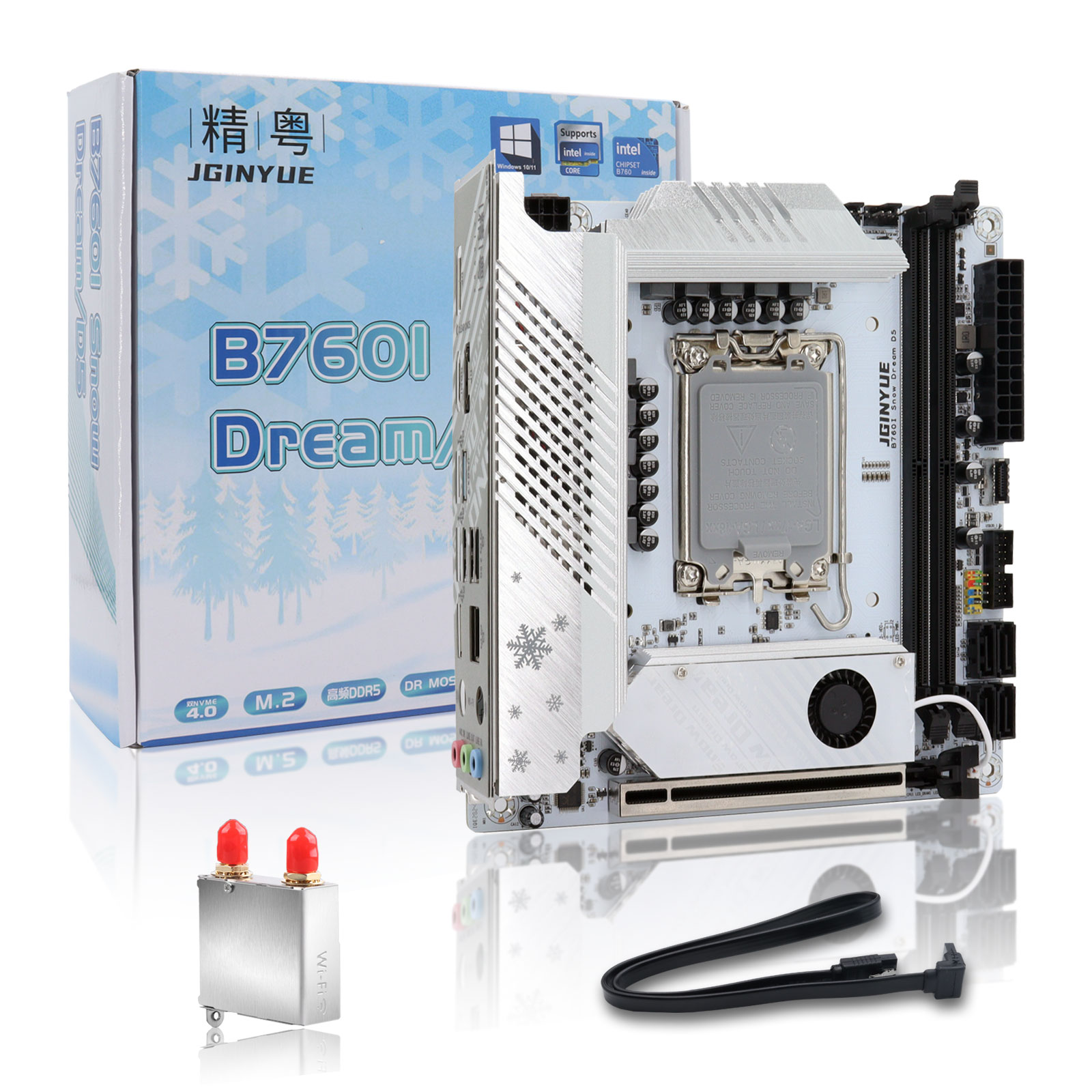 Lga1700 Itx Motherboard Ddr5 - JGINYUE B760 Anakart Mini ITX LGA