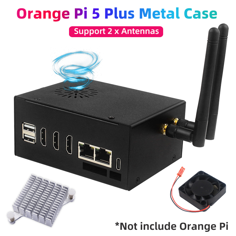 Turuncu Pi 5 artı Metal kasa i - Orange Pi 5 Plus 16Gb incelemesi ve fiyatı