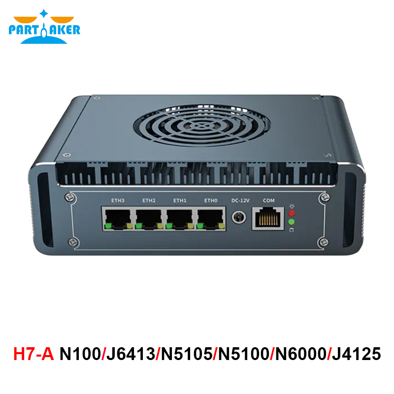 12. Nesil Intel I3-1115G4 Fans - Pfsense Firewall Router 2.5G 4 I226 incelemesi ve fiyatı