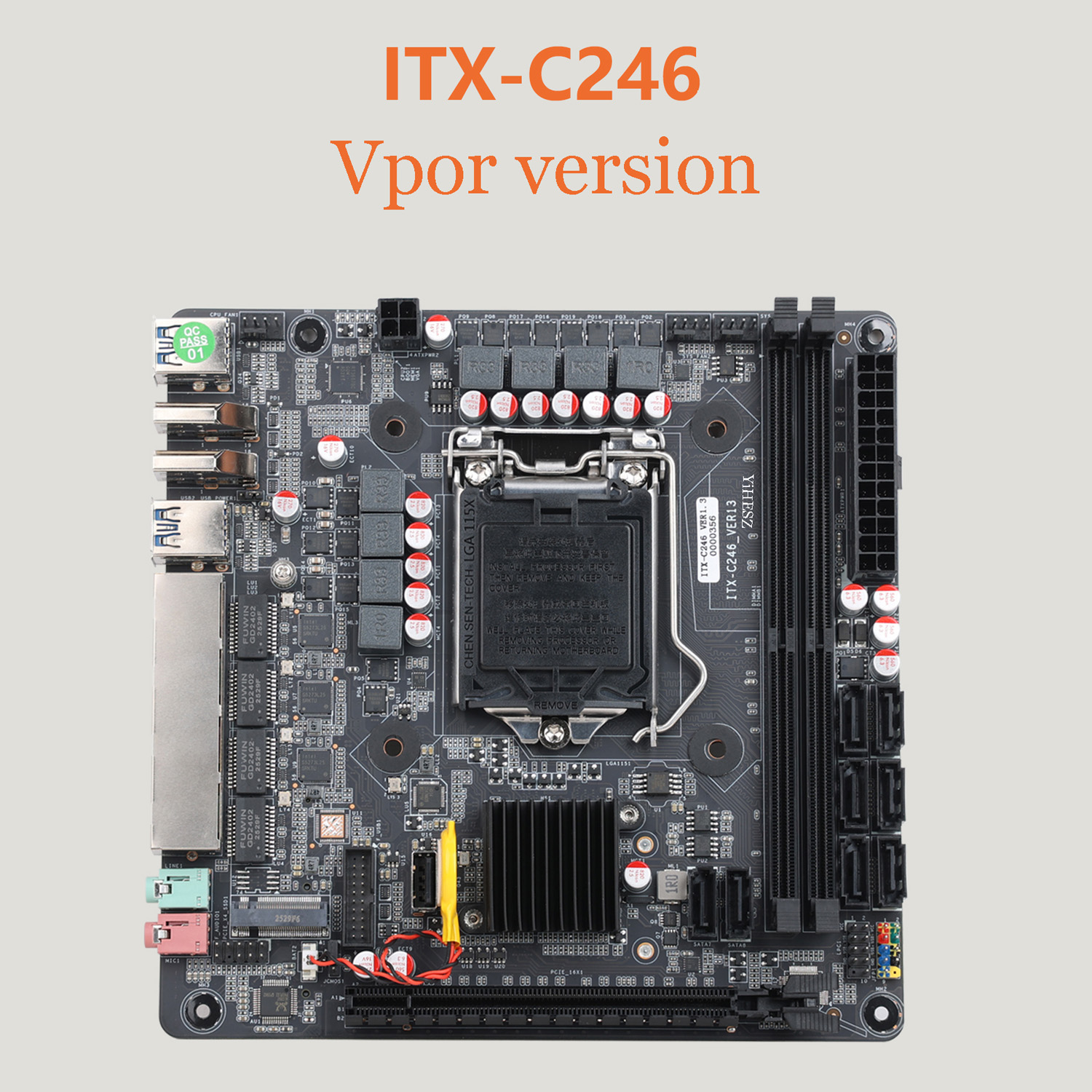C246 Mini-ITX Anakart 8 Bay NA - Nas Motherboard 8 Sata Mini Itx incelemesi ve fiyatı