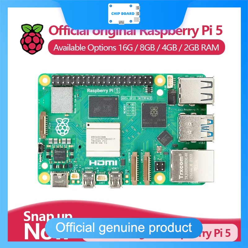 Resmi Raspberry Pi 5 Tek Kartl - Raspberry Pi 5 8Gb Board incelemesi ve fiyatı
