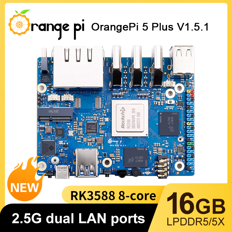 【Sıcak Fırsat】Orange Pi 5 Plus - Orange Pi 5 Plus 16Gb incelemesi ve fiyatı