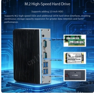 Mini Endüstriyel Bilgisayar -  - Fanless Industrial Pc Rs485 Core I7 incelemesi ve fiyatı