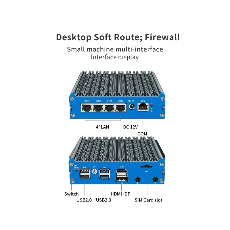 2026 Çok Satan N100 Yumuşak Ro - Pfsense Firewall Router 2.5G 4 I226 incelemesi ve fiyatı