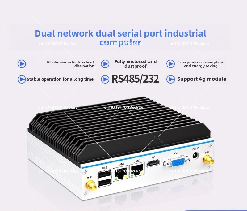 Mini Endüstriyel Bilgisayar -  - Fanless Industrial Pc Rs485 Core I7 incelemesi ve fiyatı