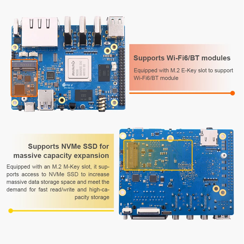 Orange Pi 5 Plus 4 8 16 GB RAM - Orange Pi 5 Plus 16Gb incelemesi ve fiyatı