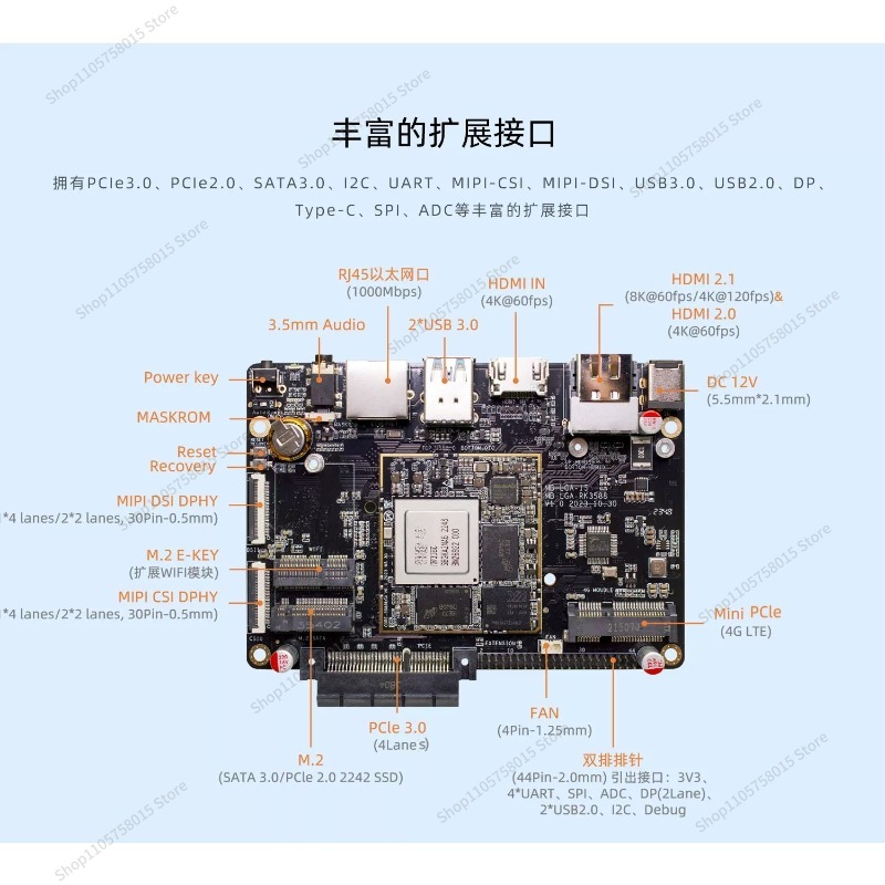 For3588L/JL/ML geliştirme kart - Rockchip Rk3588 Development Board incelemesi ve fiyatı