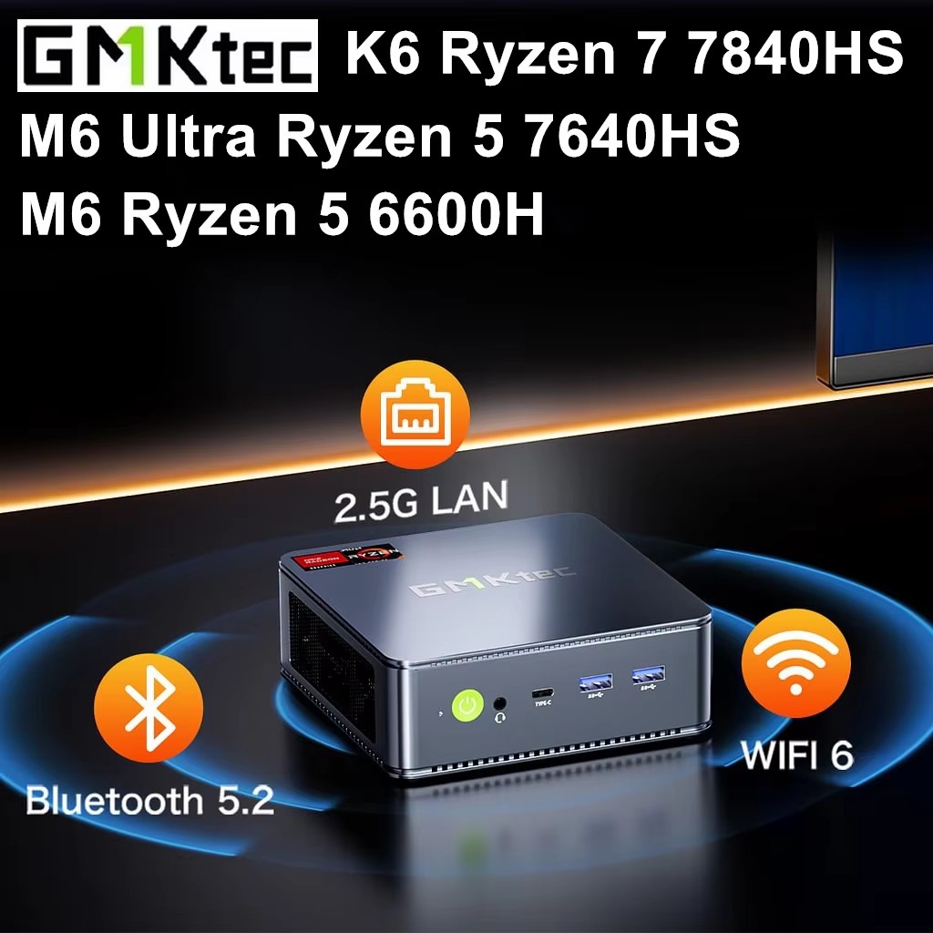 GMKtec Oyun Mini Bilgisayarı K - Amd Ryzen 7 7840Hs Mini Pc incelemesi ve fiyatı