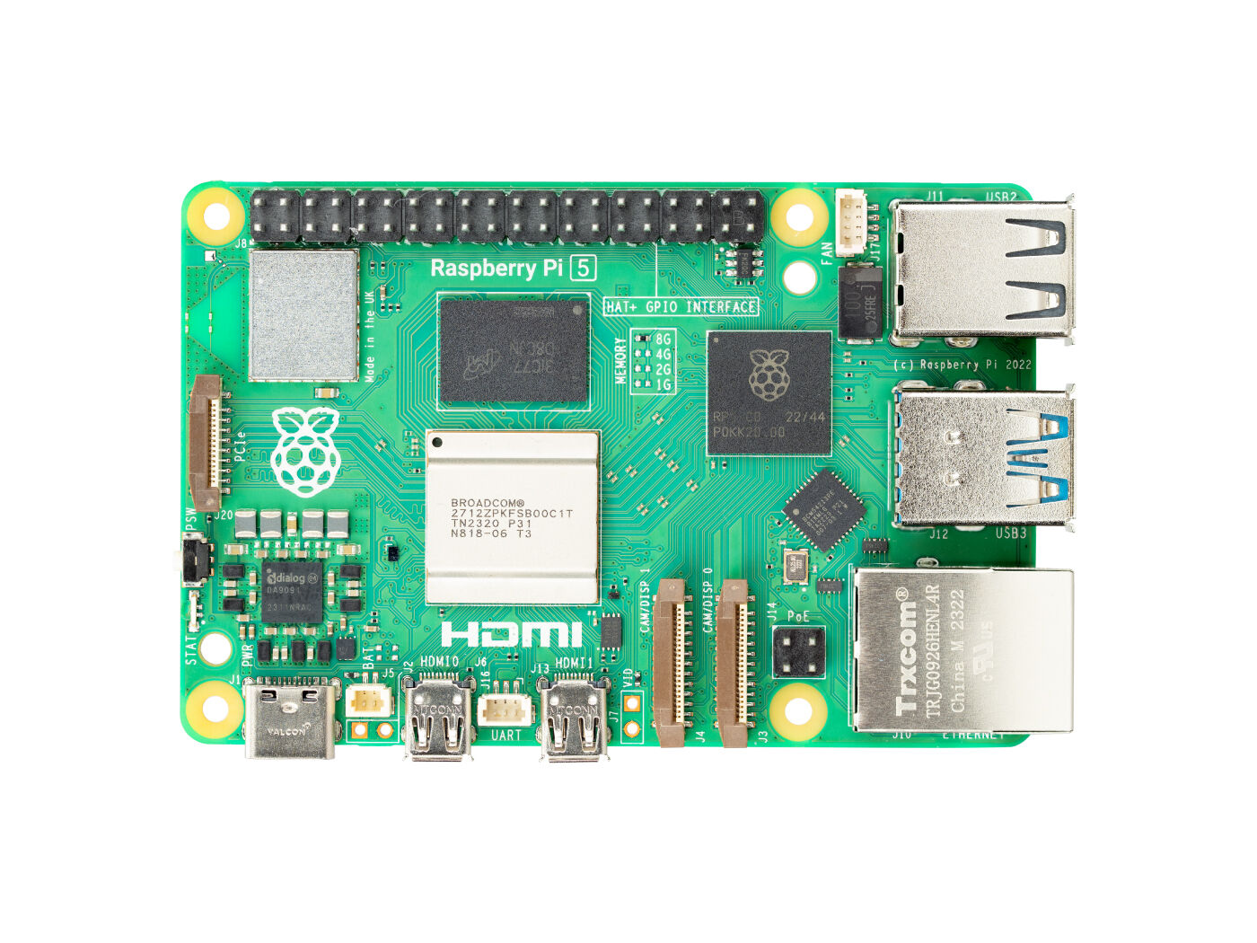 Resmi Orijinal Raspberry Pi 5  - Raspberry Pi 5 8Gb Board incelemesi ve fiyatı