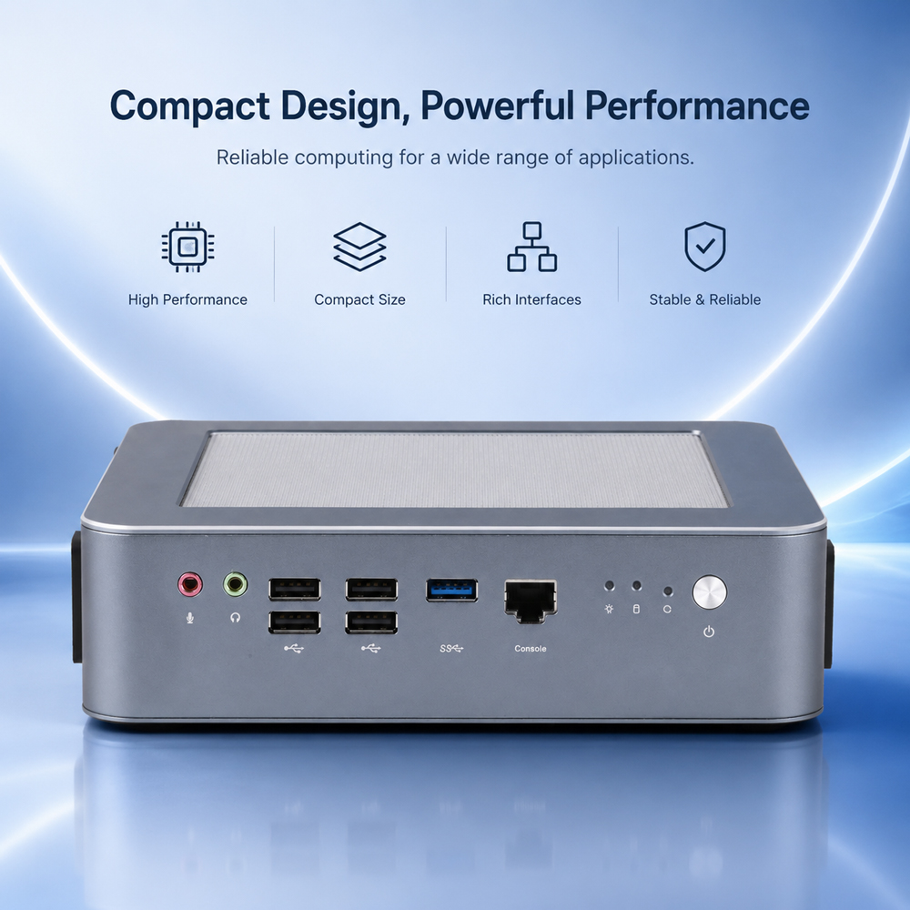 Qotom Q51551ST Mini Bilgisayar - Dual Lan 10G Sfp+ Mini Pc incelemesi ve fiyatı