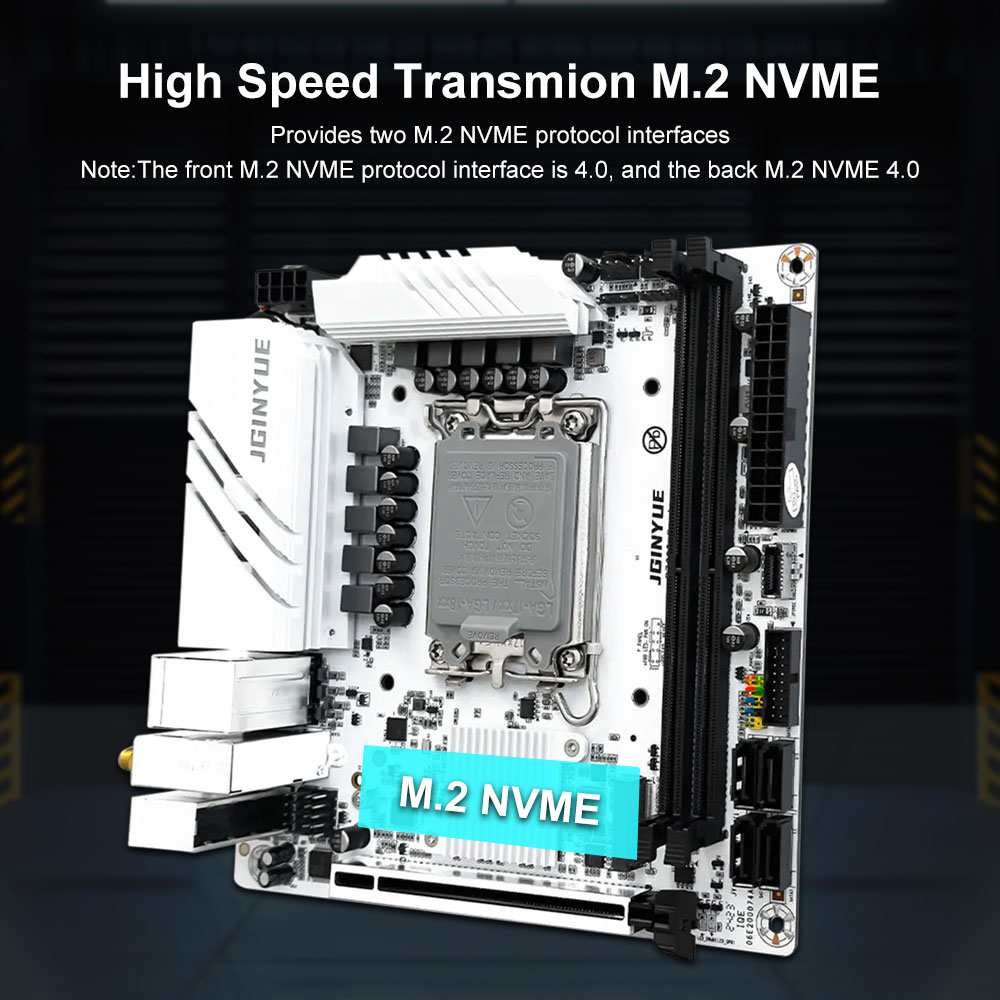 JGINYUE B760 Anakart LGA 1700  - Lga1700 Itx Motherboard Ddr5 incelemesi ve fiyatı
