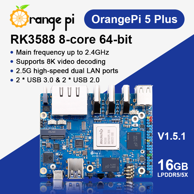 AvaCoreOrange Pi 5 Plus 16GB R - Orange Pi 5 Plus 16Gb incelemesi ve fiyatı