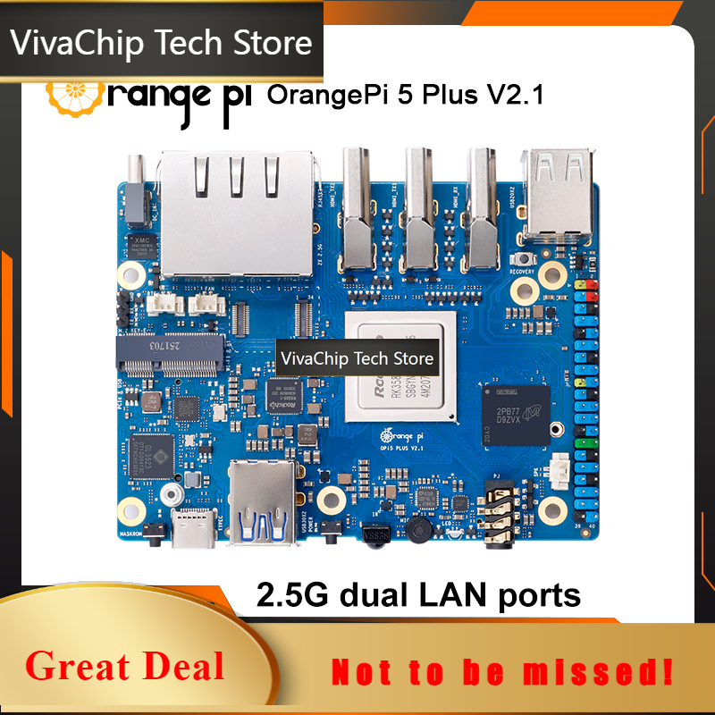 VivaCTOrange Pi 5 Plus V2.1 Sü - Orange Pi 5 Plus 16Gb incelemesi ve fiyatı