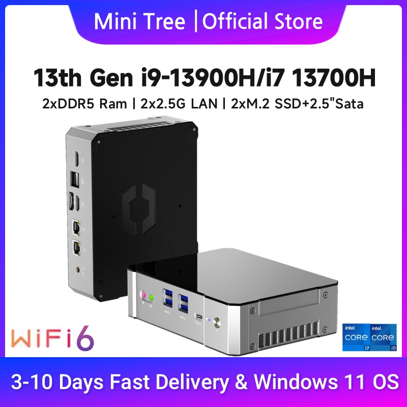 13. Nesil Mini Oyun Bilgisayar - Intel Core I9 13900H Mini Pc incelemesi ve fiyatı
