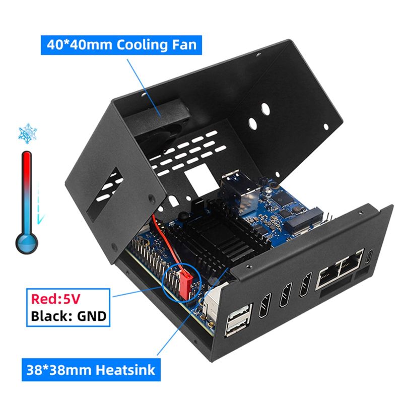 HGHO Orange Pi 5 Plus Metal Kı - Orange Pi 5 Plus 16Gb incelemesi ve fiyatı