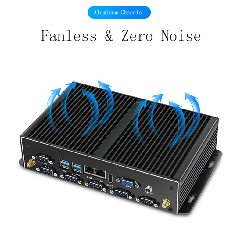 Mini Endüstriyel PC Fansız Çif - Fanless Industrial Pc Rs485 Core I7 incelemesi ve fiyatı